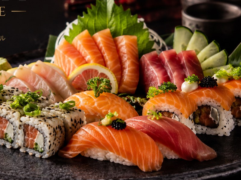 Sashimi de Salmão